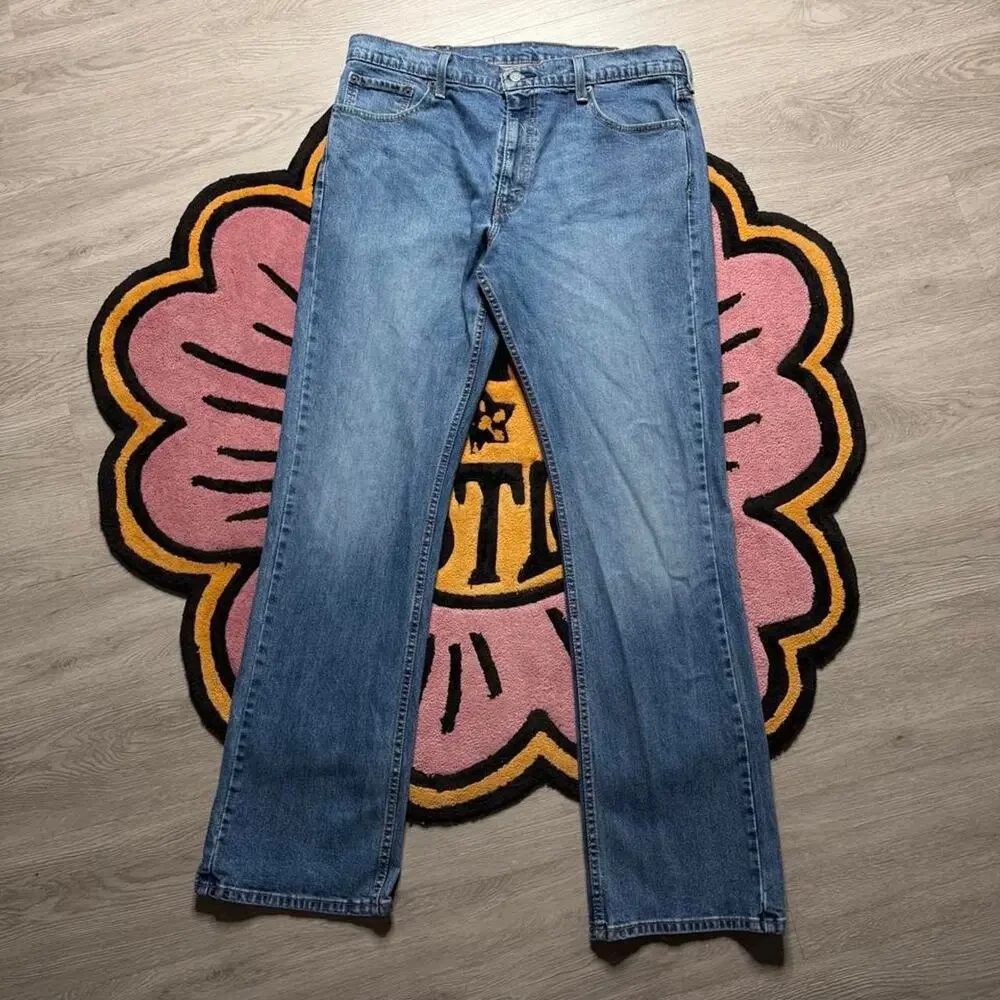 Levi’s 527 Slim Bootcut Denim Jeans Size 38x34 Blue